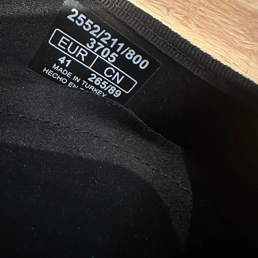 Zara Black Velvet Loafers with Strap - Picture 9 of 9